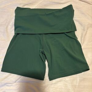 Fold over cloud short